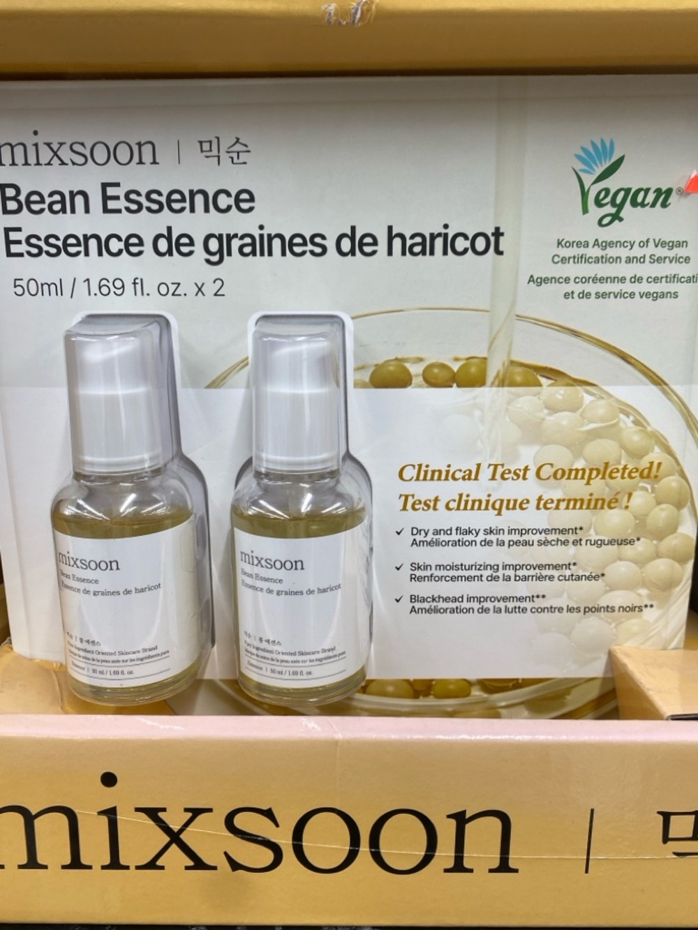 Mixsoon Green Bean Essence Serum for Women - Green (x2)